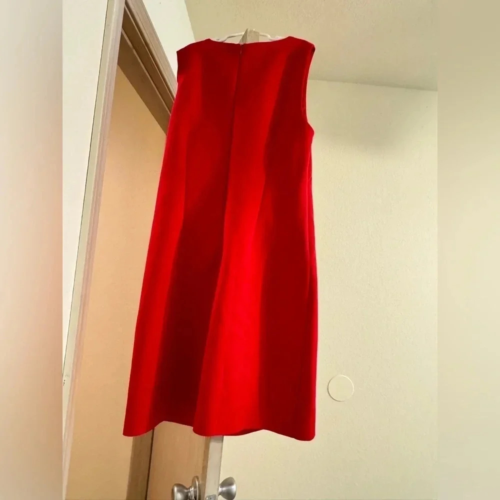 Jason Wu Ruby Red Ruffle Sleeveless Nwt Dress Siz… - image 8